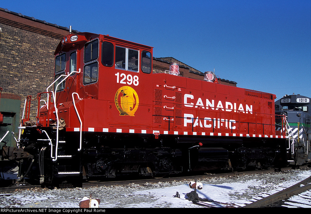 CP 1298, EMD SW1500 ex RFP 2, Fresh Rebuild and Repaint at Omni-Trax 